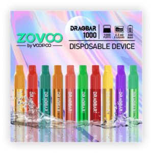 Zoovoo Dragbar 1000 Puffs Disposable Vape 50mg