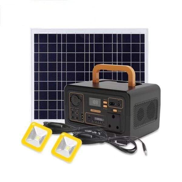 Portable Lithium Battery Solar Kit