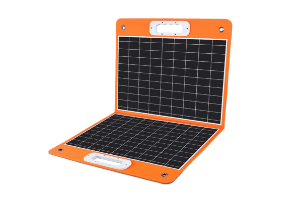 Portable Solar Panel 60W 18V Orange