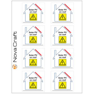 Solar PV Roof Sticker