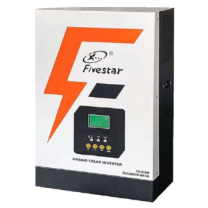 Fivestar 8kva 6kw 120a MPPT Wifi Compatible Hybrid Parallel Solar Inverter