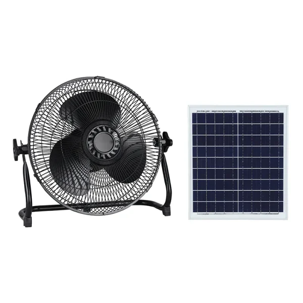 Fivestar Solar-Powered Floor Fan