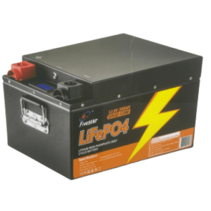 Fivestar 12V 200AH 2.56kWh Lithium Ion Battery