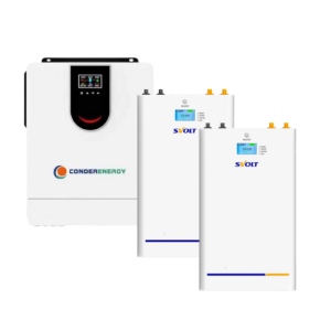 Conderenergy 10.2kw Inverter with 2 x Svolt 5.09kwh Lithium Batteries Combo