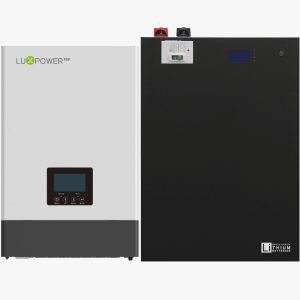 Luxpower SNA 5000 and LBSA 10.6kWh Wall Mount Battery Combo