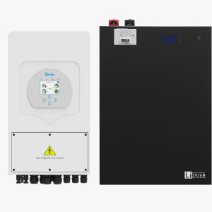 Deye 5kW Hybrid Inverter and LBSA 10.6kWh Wall Mount Battery Combo