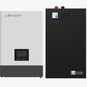 Luxpower SNA 5000 and LBSA 5.3kWh Wall Mount Battery Combo