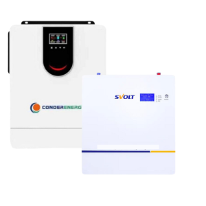 Conderenergy 10.2kw S-2400 Inverter And Svolt 5.4kwh Lithium Battery Combo