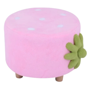 Kids Strawberry Ottoman Stool